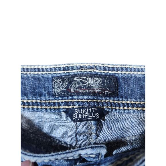 Silver Jeans Co Suki Surplus 34x31 Bootcut Rustic Western Cowgirl Chic Mid-Rise - Picture 7 of 9